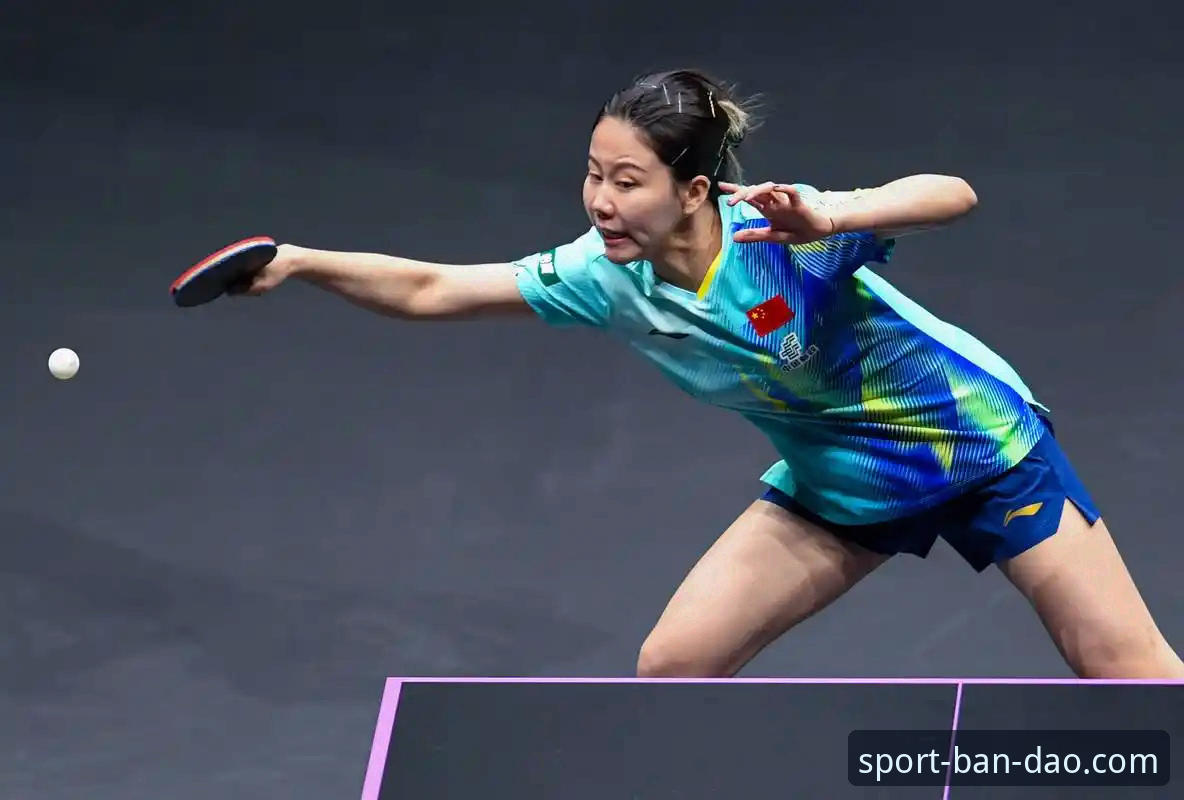 2026伦敦世乒赛女团最新战况：陈幸同横扫陈思羽，中国女乒三盘零封台北队